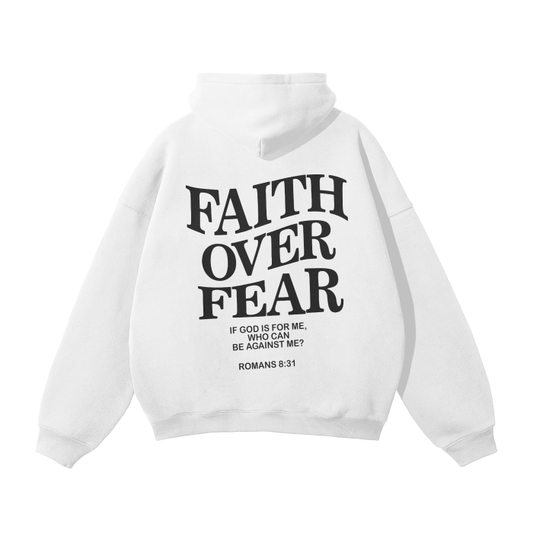 Hoodie,hoodies,Faith over fear hoodie,Cotton hoodies